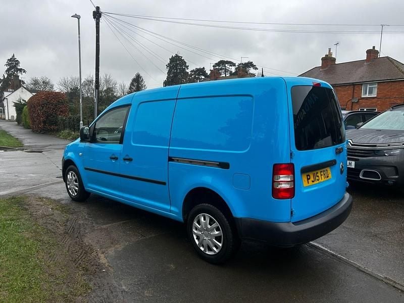 Used VW Caddy Startline 102 HP (75 kW) 2015 Blue MPV