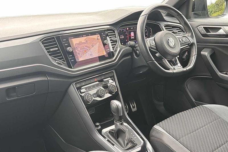 Begagnad VW T-Roc R-line 150 HK (110 kW) 2021 Grå SUV