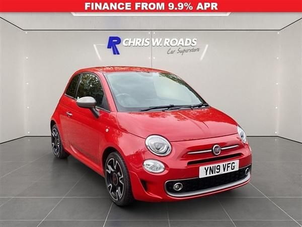 Red Used 2019 Fiat 500 S Hatchback | £8,000 (Fair price) - Image 1/3