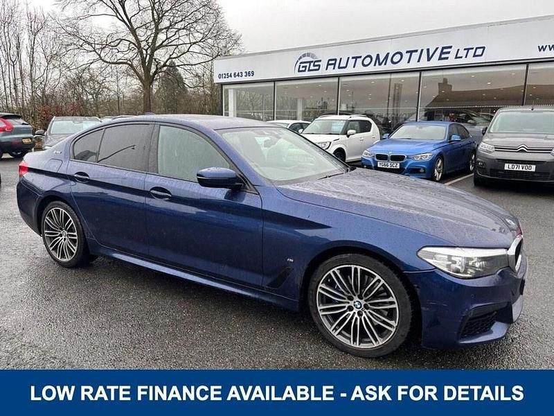 Used BMW 530e M Sport 252 HP (185 kW) 2019 Blue Sedan