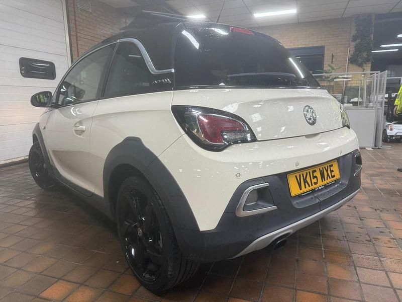 Used Vauxhall Adam Rocks 2015 White Hatchback