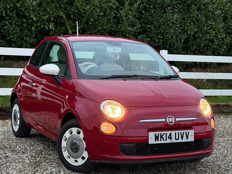Red Used 2014 Fiat 500 Hatchback | £5,995 (Fair price) - Image 1/4
