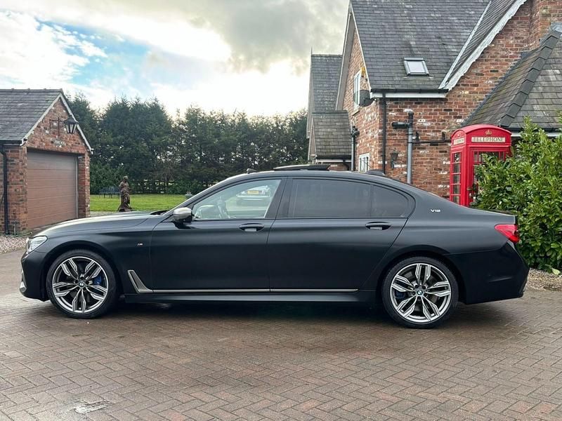 Used BMW M760 M Sport 602 HP (442 kW) 2018 Black Sedan