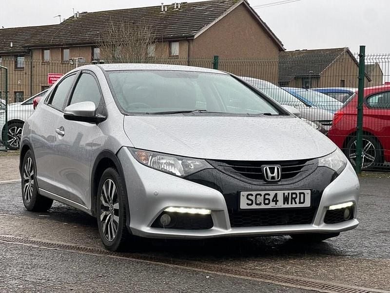 Silver Used 2015 Honda Civic SE Plus Hatchback | £4,995 (Good price) - Image 1/4