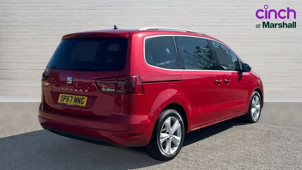 Used Seat Alhambra XCELLENCE 150 HP (110 kW) 2017 Red MPV