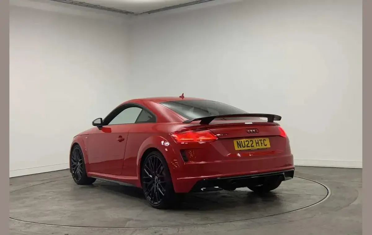 Used Audi TT Black Edition 194 HP (142 kW) 2022 Red Coupe