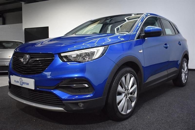 Used Vauxhall Grandland X Elite 130 HP (95 kW) 2020 Blue SUV