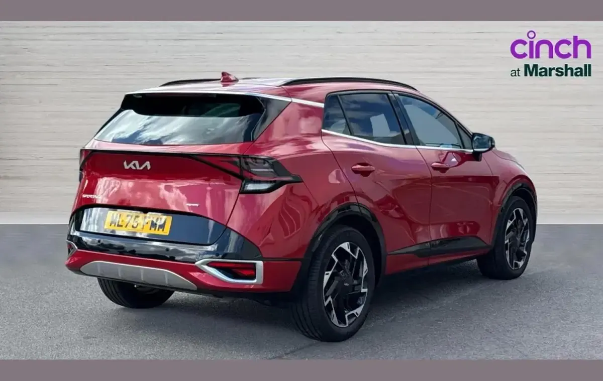 Used Kia Sportage GT-Line 157 HP (115 kW) 2025 Red SUV