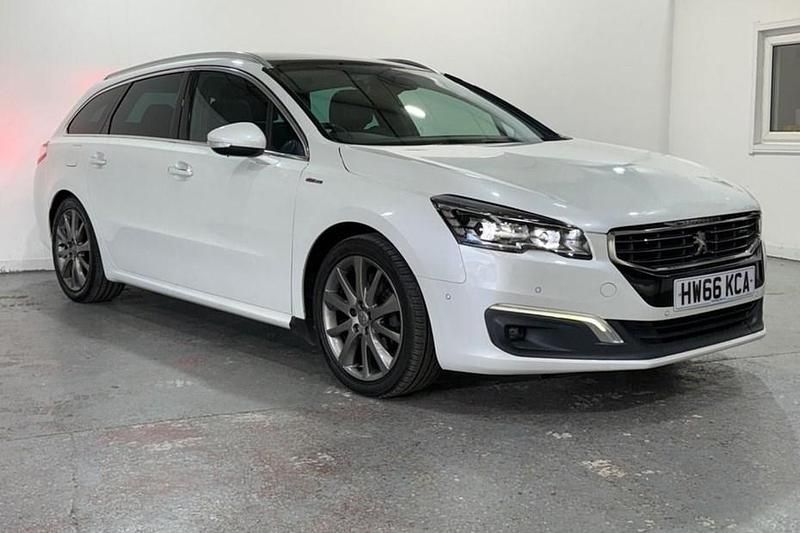 White Used 2016 Peugeot 508 GT-line Estate | £8,895 (Fair price) - Image 1/1