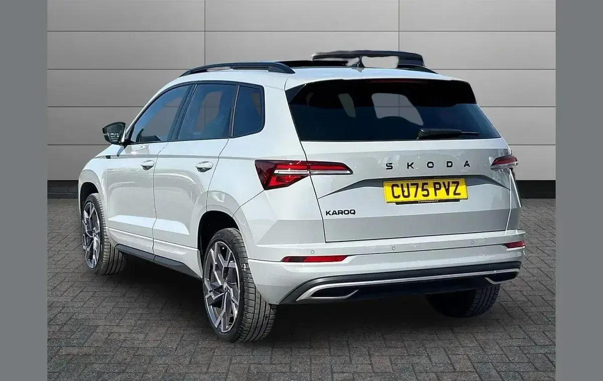 Used Skoda Karoq SportLine 150 HP (110 kW) 2025 Meteor grey SUV