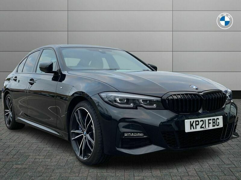 Black Used 2021 BMW 320 M Sport | £24,995 (A bit pricey) - Image 1/4