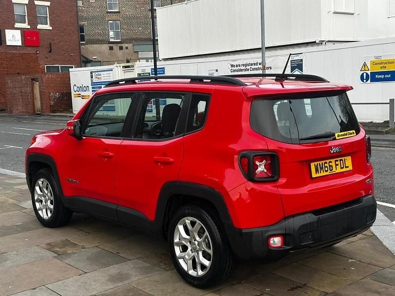 Used Jeep Renegade Longitude 140 HP (102 kW) 2016 Red SUV
