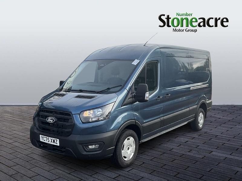 Ny Ford Transit Trend 130 HK (95 kW) 2025 Blå Van