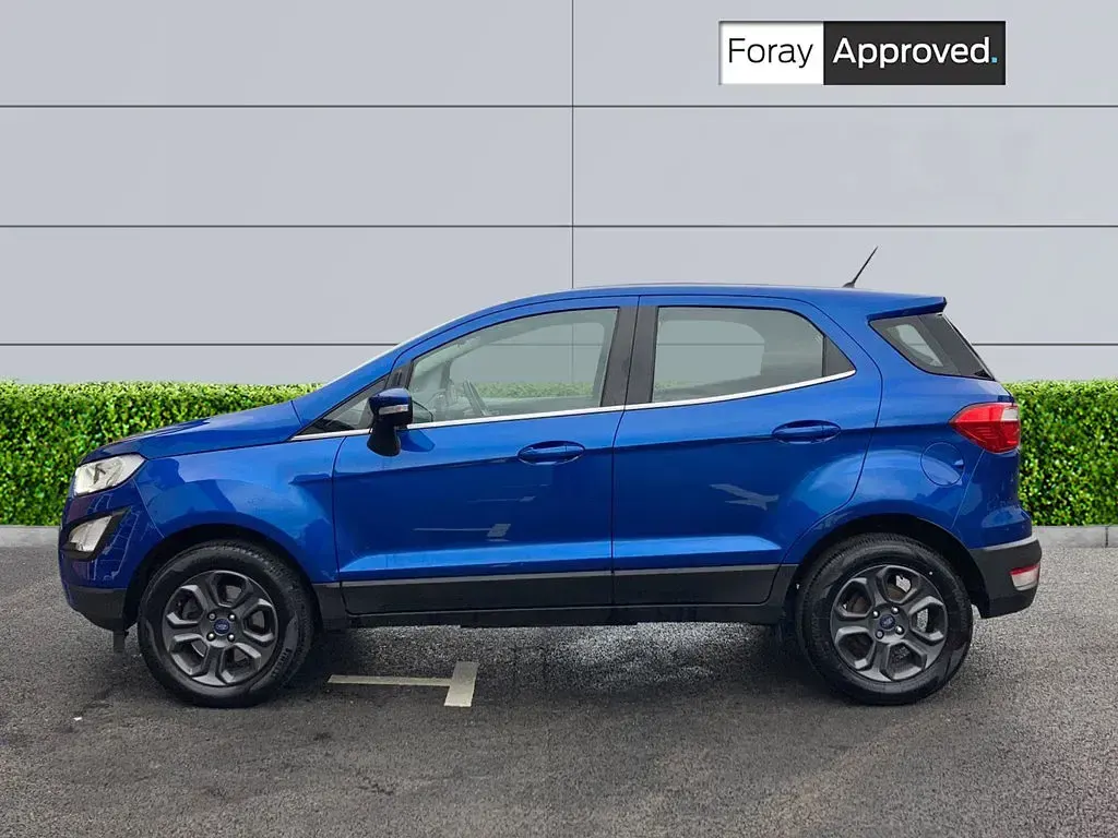 Used Ford Ecosport Zetec 2018 Lightening blue SUV