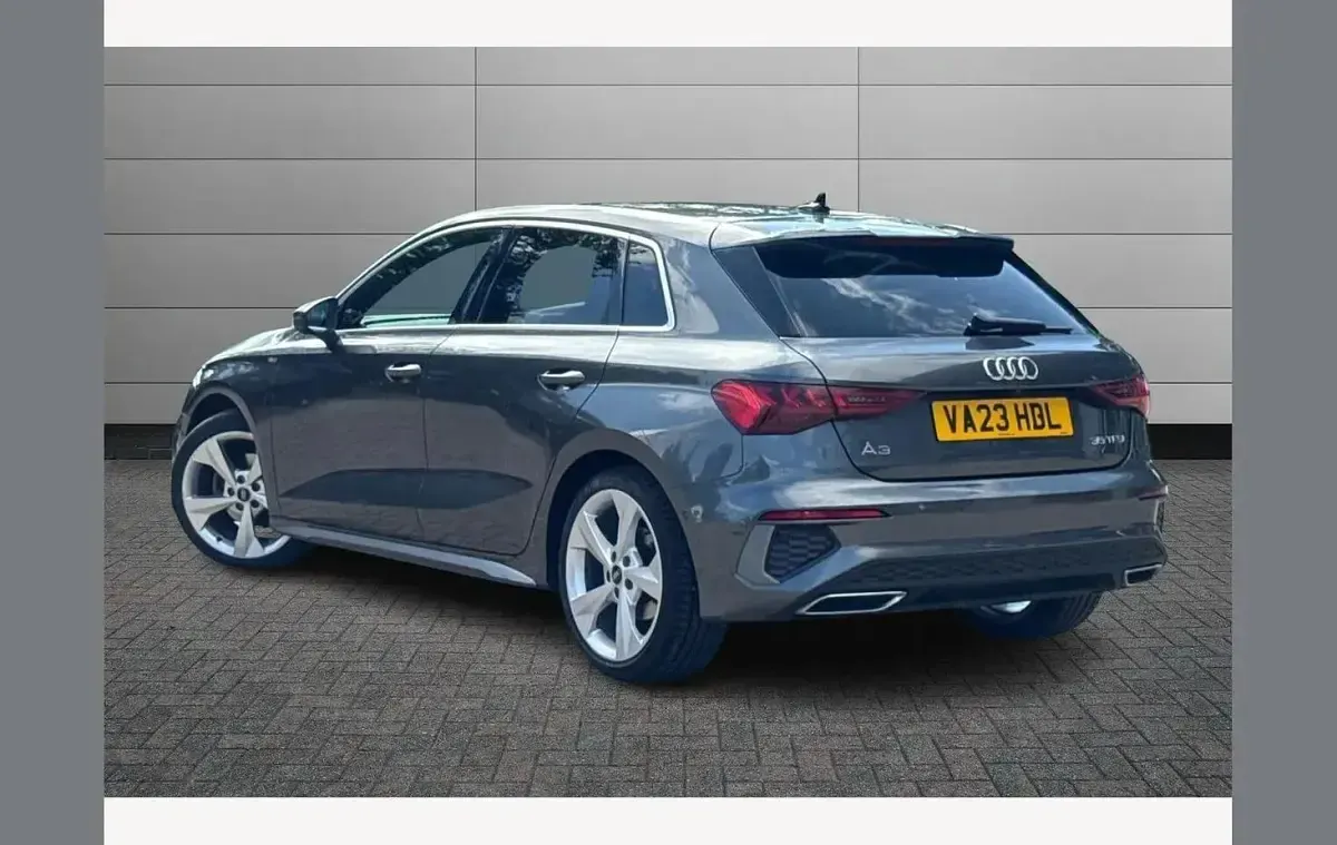 Used Audi A3 S-Line 150 HP (110 kW) 2023 Grey Sedan