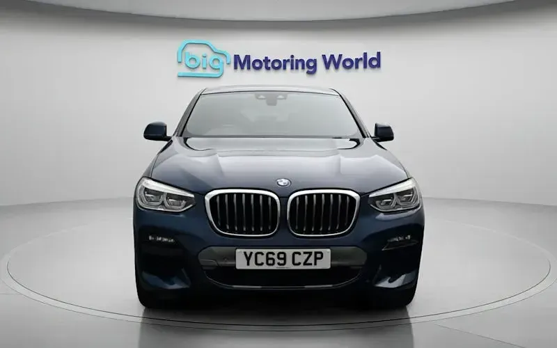 Used BMW X4 M Sport 190 HP (139 kW) 2019 Blue SUV