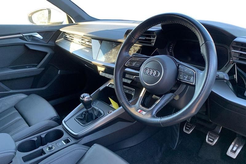 Used Audi A3 S-Line 2020 White Sedan