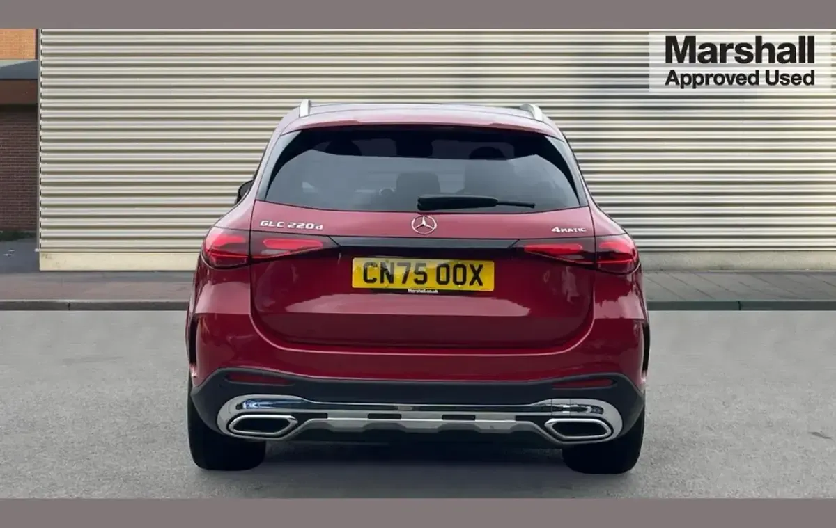 Used Mercedes GLC220 AMG line 194 HP (142 kW) 2025 Red SUV