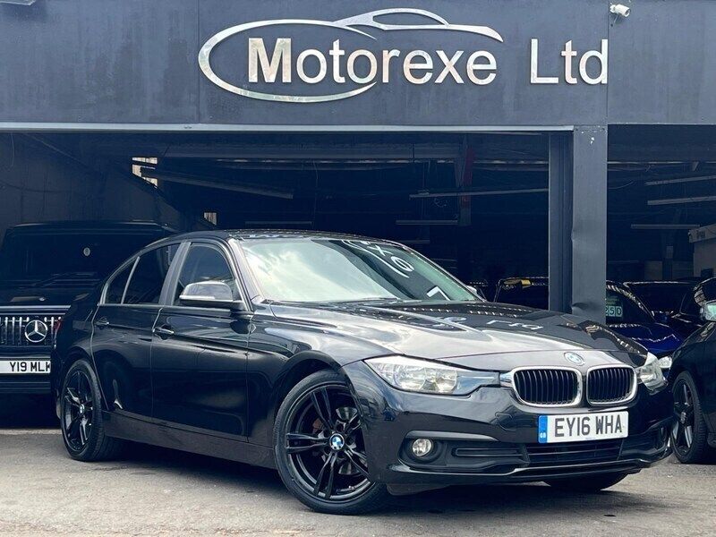 Black Used 2016 BMW 320 Efficient Dynamics Sedan | £8,950 (Fair price) - Image 1/4