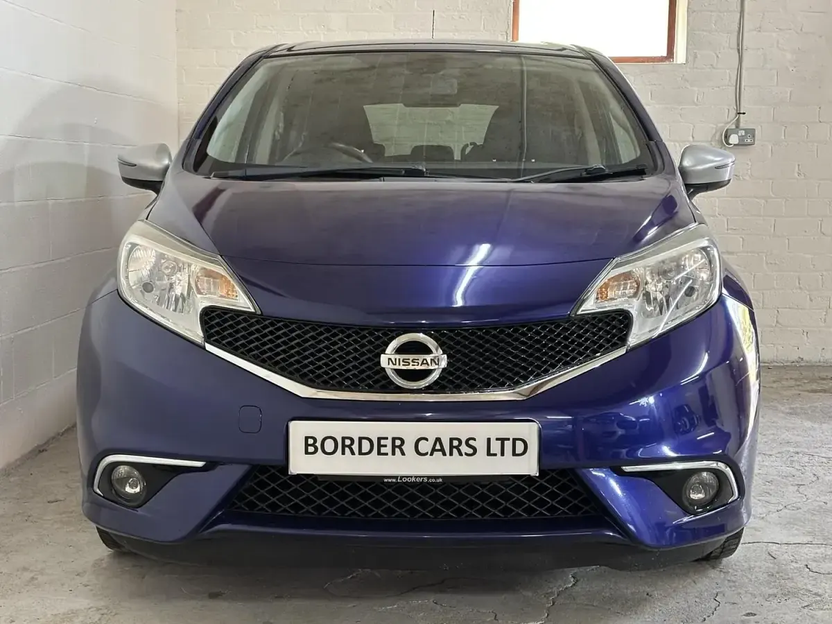 Used Nissan Note N-TEC 80 HP (58 kW) 2015 Blue Hatchback