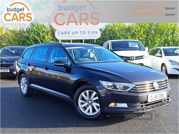 Used VW Passat S 120 HP (88 kW) 2016 Black Estate