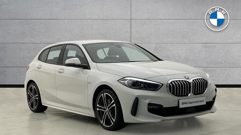 White Used 2022 BMW 118 M Sport Hatchback | £20,985 (Good price) - Image 1/4