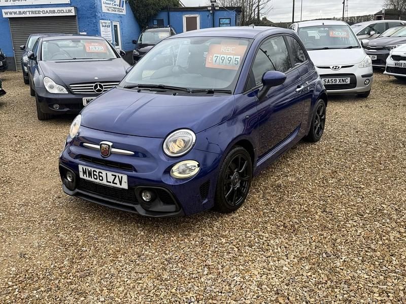 Used Abarth 595 145 HP (106 kW) 2016 Blue Hatchback