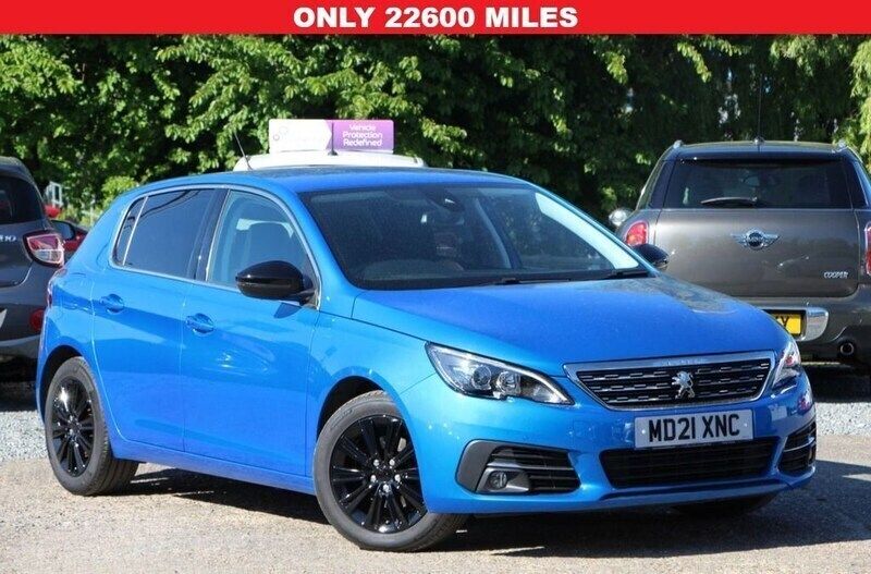 Blue Used 2021 Peugeot 308 Allure Hatchback | £10,990 (Super price) - Image 1/3