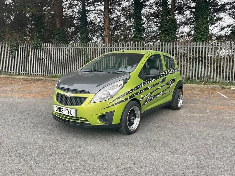 Green Used 2012 Chevrolet Spark Hatchback | £3,495 (Expensive) - Image 1/4