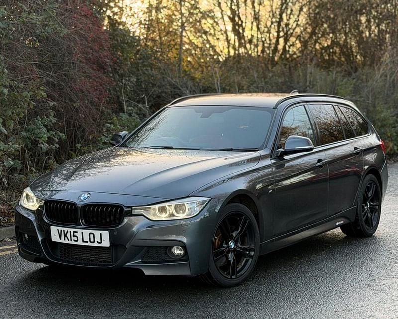 Grey Used 2015 BMW 330 M Sport Estate | £10,490 (A bit pricey) - Image 1/4