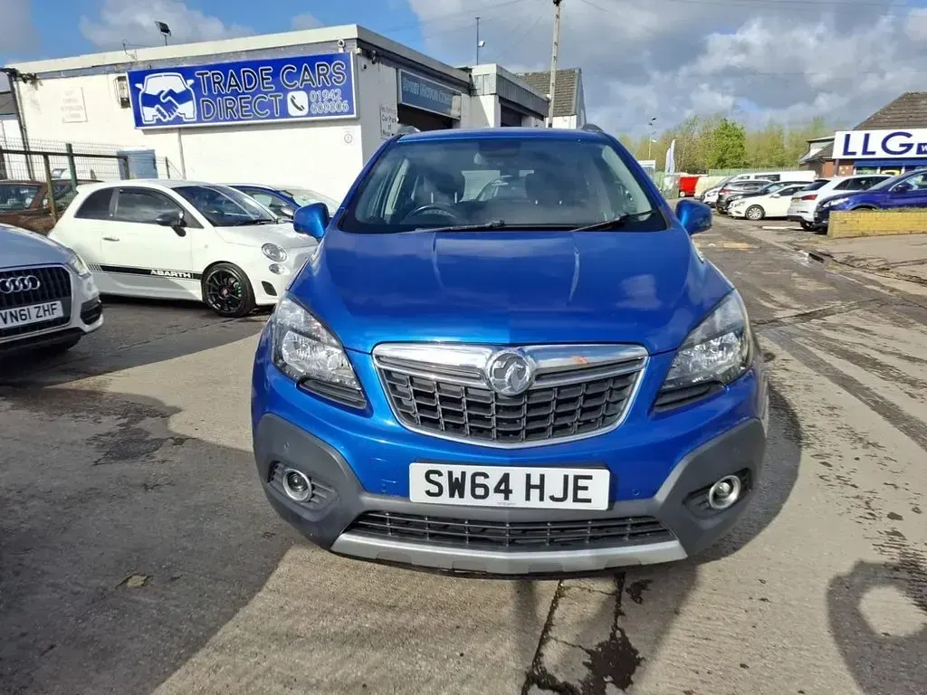 Used Vauxhall Mokka S 115 HP (84 kW) 2014 Blue SUV