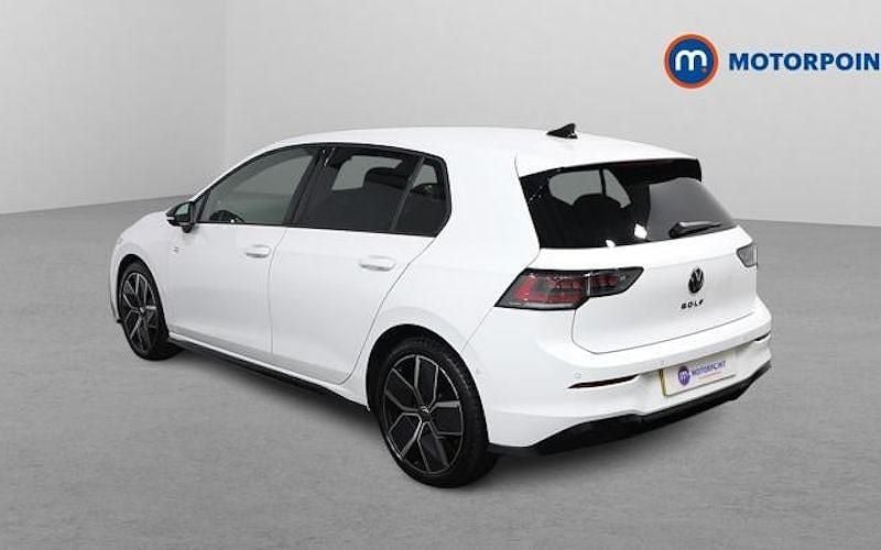 Used VW Golf VIII Black Edition 150 HP (110 kW) 2025 White Hatchback