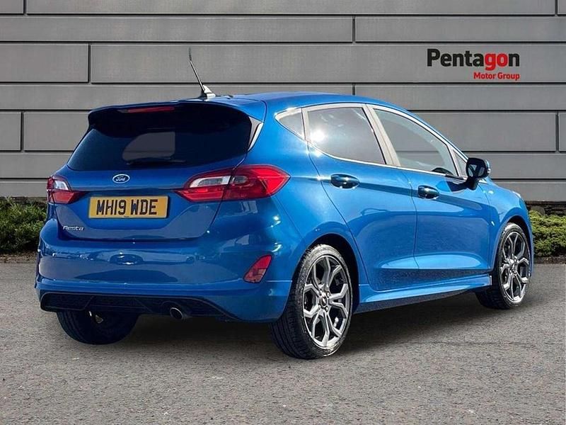 Used Ford Fiesta ST-Line 99 HP (72 kW) 2019 Blue Hatchback