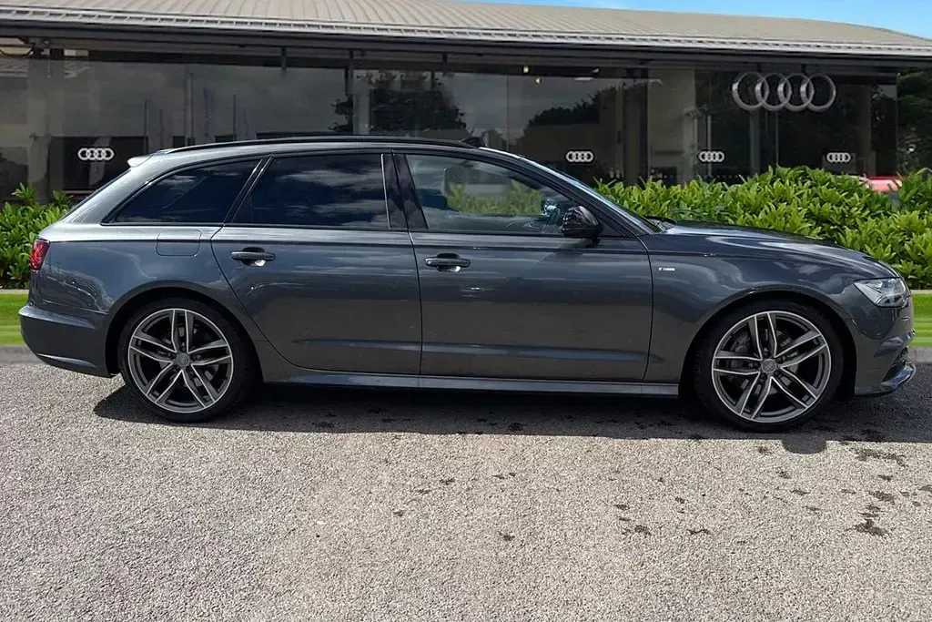 Used Audi A6 Black Edition 272 HP (200 kW) 2019 Grey Estate
