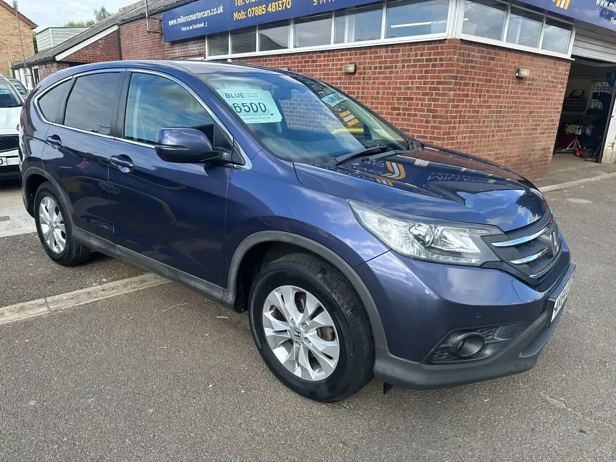 Used Honda CR-V SE 120 HP (88 kW) 2014 Blue SUV