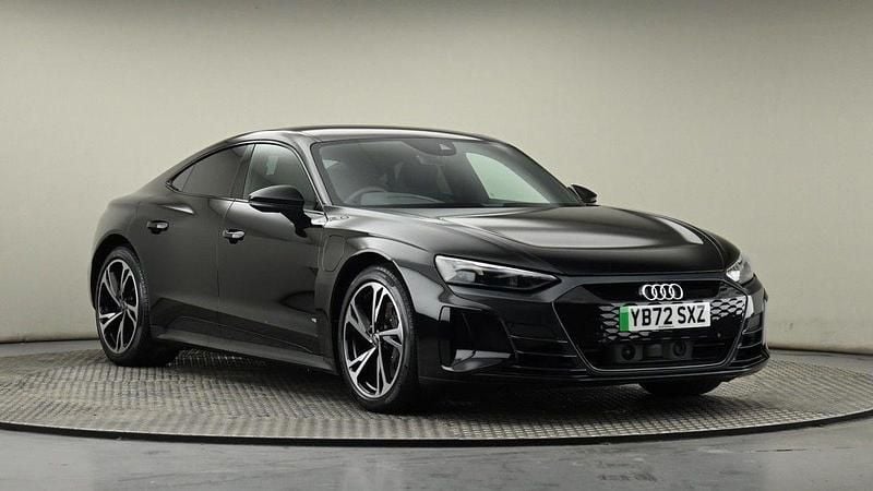 Black Used 2022 Audi e-tron GT quattro Design Sedan | £42,700 (Super price) - Image 1/4