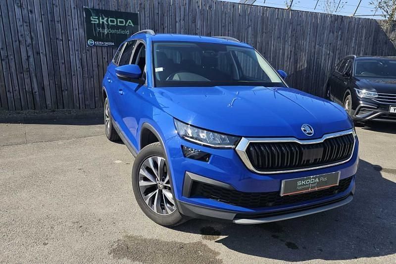 Energy blue Used 2022 Skoda Kodiaq SE Drive SUV | £18,991 (Super price) - Image 1/4