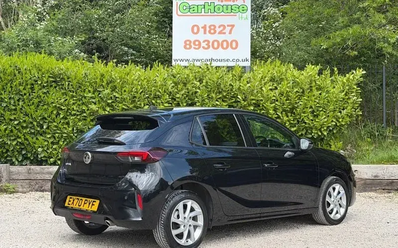 Używany Vauxhall Corsa SRi 101 KM (74 kW) 2020 Czarny Hatchback