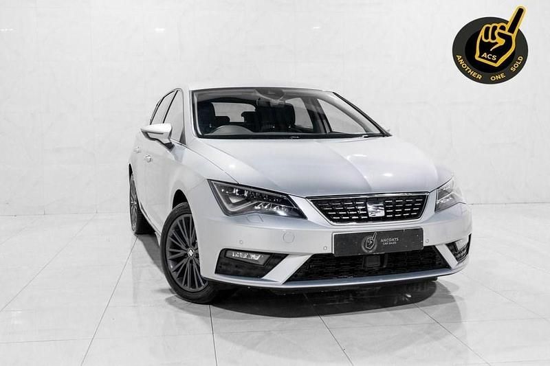 Used Seat Leon XCELLENCE Lux 190 HP (139 kW) 2019 Silver Hatchback