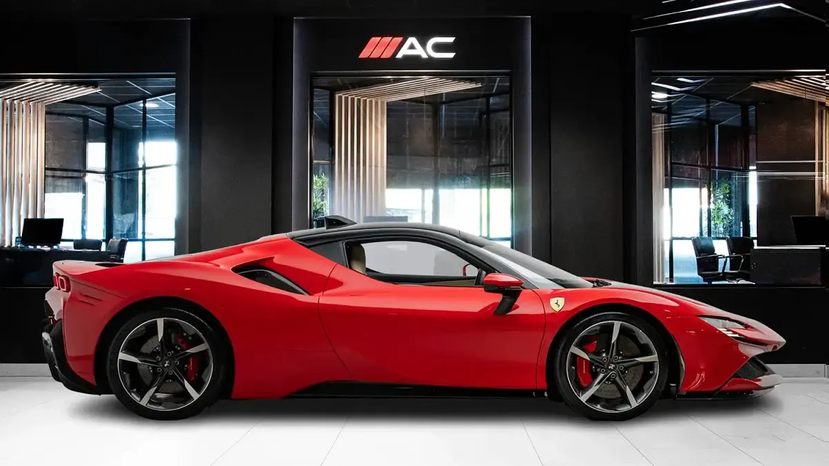 Used Ferrari SF90 2021 Red Coupe