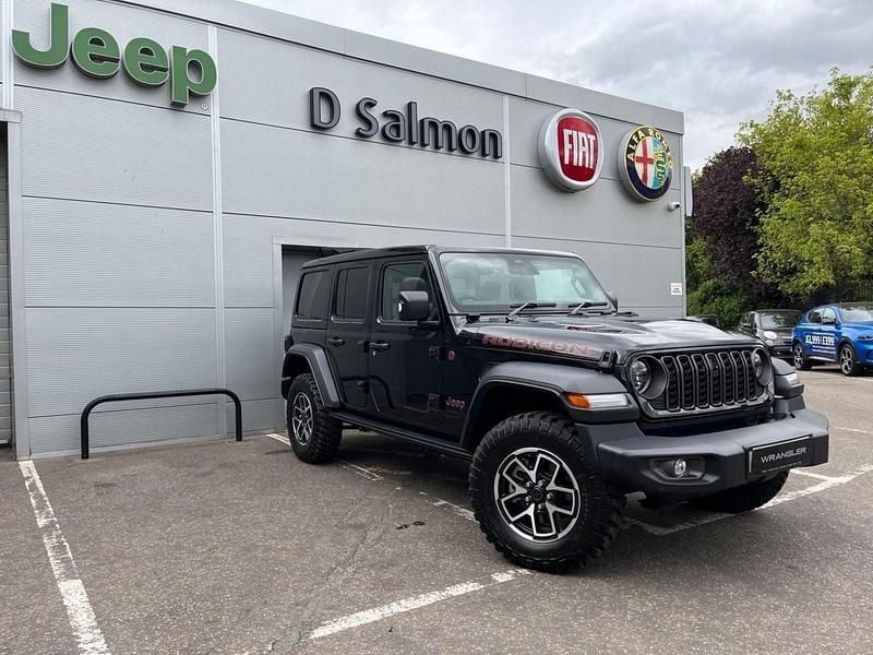 Black Used 2024 Jeep Wrangler Rubicon SUV | £54,995 - Image 1/3