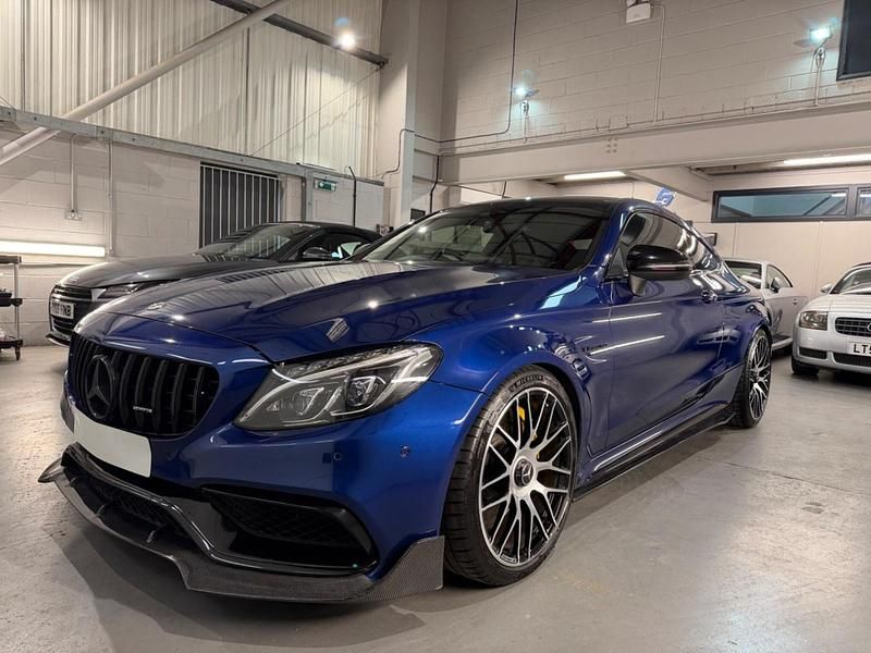 Used Mercedes C63 AMG Premium 2017 Blue Coupe