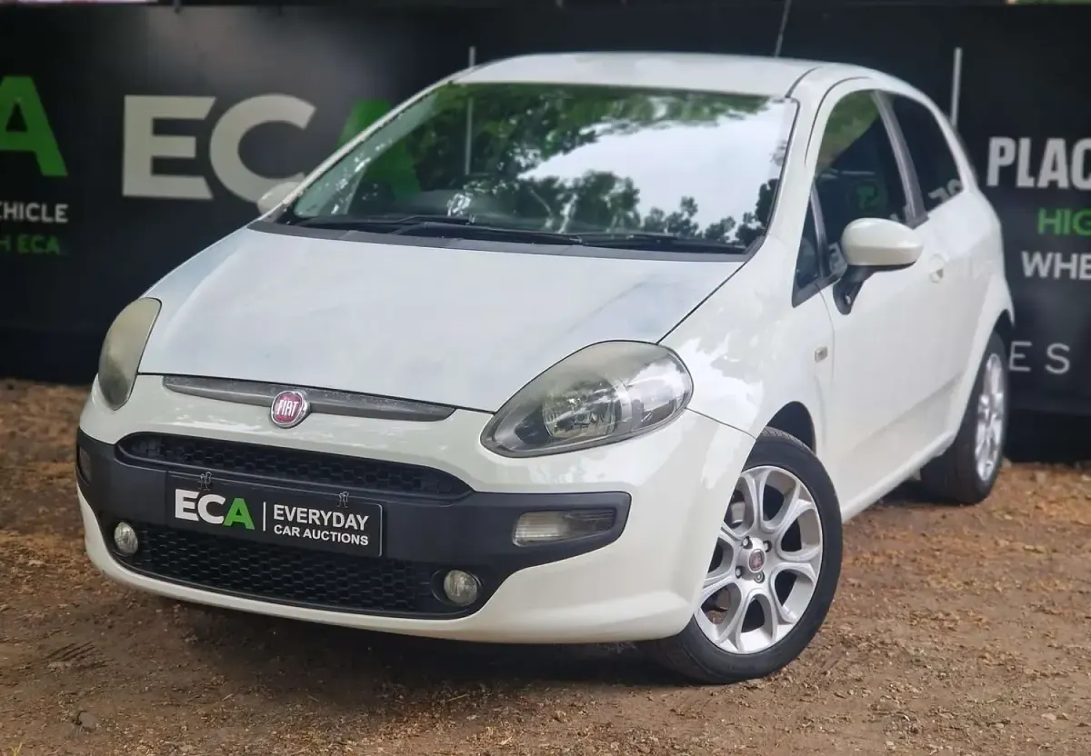 Used Fiat Punto Evo 2011 White Hatchback