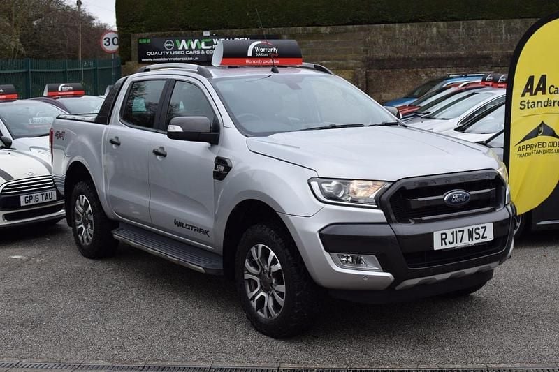 Used Ford Ranger Wildtrack 2017 Silver Pickup