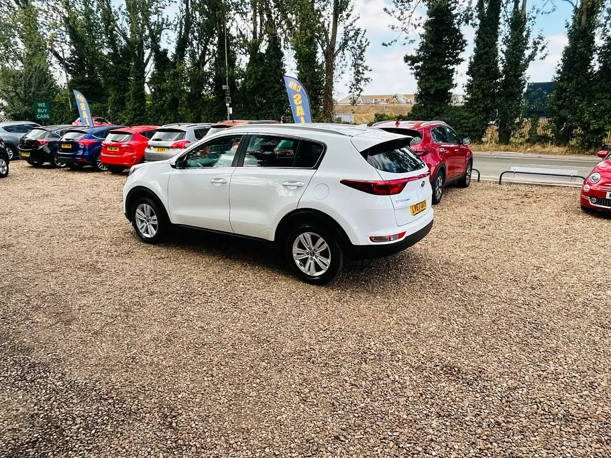 Used Kia Sportage 130 HP (95 kW) 2017 White SUV