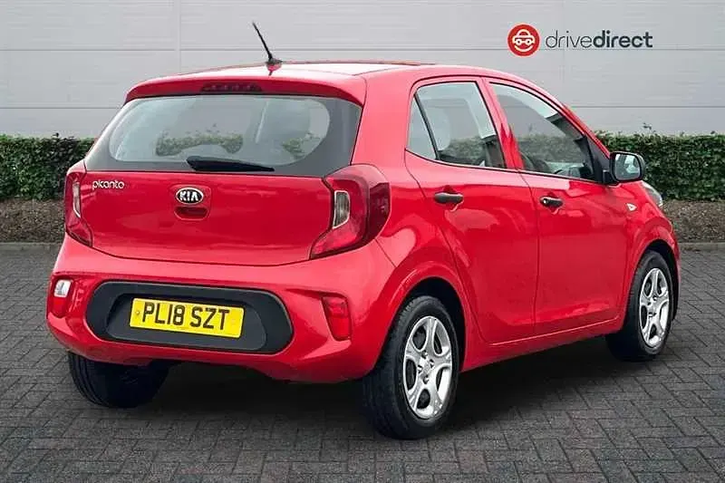 Used Kia Picanto 66 HP (48 kW) 2018 Red Hatchback