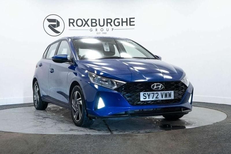 Used Hyundai i20 SE 100 HP (73 kW) 2022 Blue Hatchback