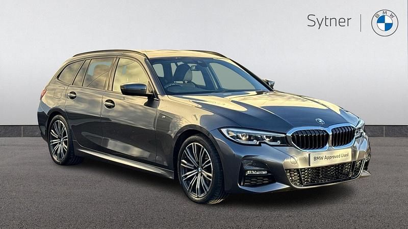 Grey Used 2022 BMW 320 M Sport Estate | £26,000 (Fair price) - Image 1/4