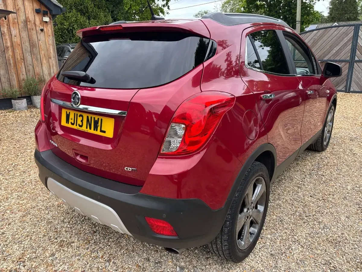 Used Vauxhall Mokka 130 HP (95 kW) 2013 Red SUV
