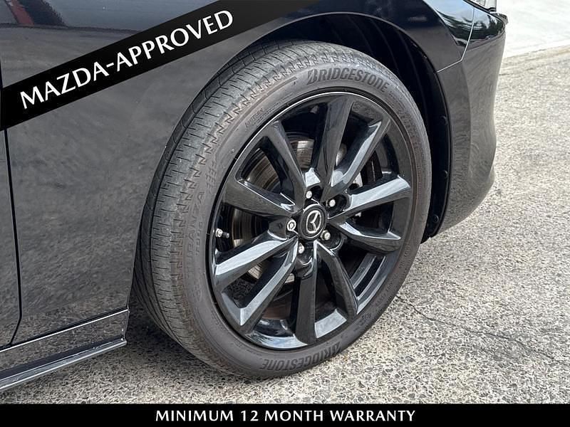 Used Mazda 3 Exclusive-Line 184 HP (135 kW) 2024 Black Hatchback
